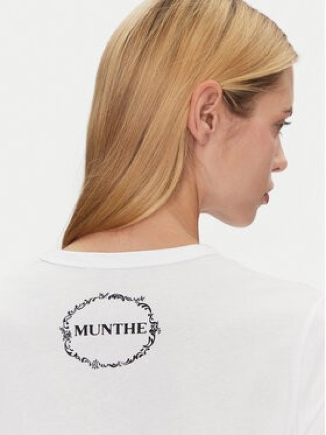Munthe T-Shirt Fedelio 251110025160 Biały Regular Fit
