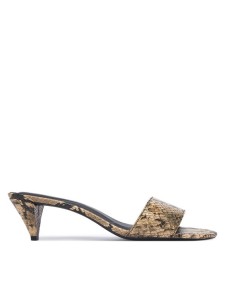 Tommy Hilfiger Klapki Th Mid Mule FW0FW09429 Beżowy
