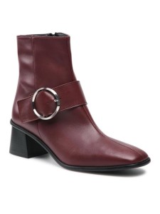 Lasocki Botki T003 Bordowy