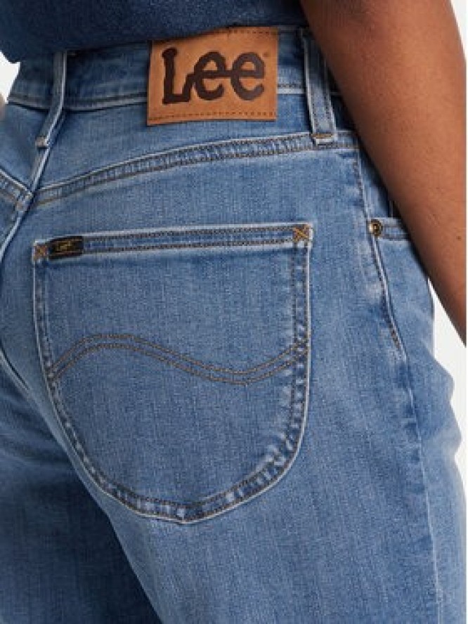Lee Jeansy Carol 112355263 Niebieski Straight Fit