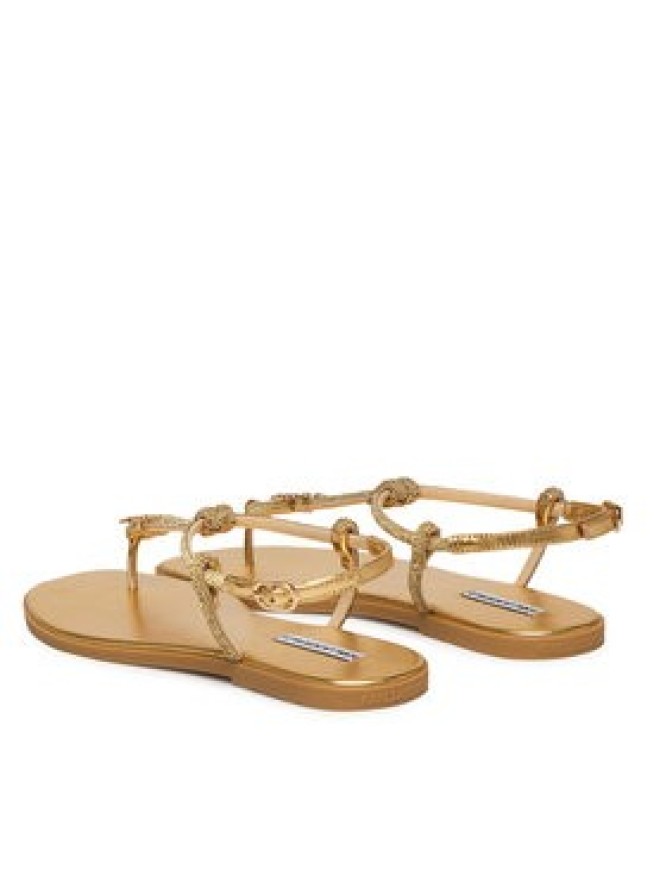 KARL LAGERFELD Sandały Olympia II KL87416 Złoty