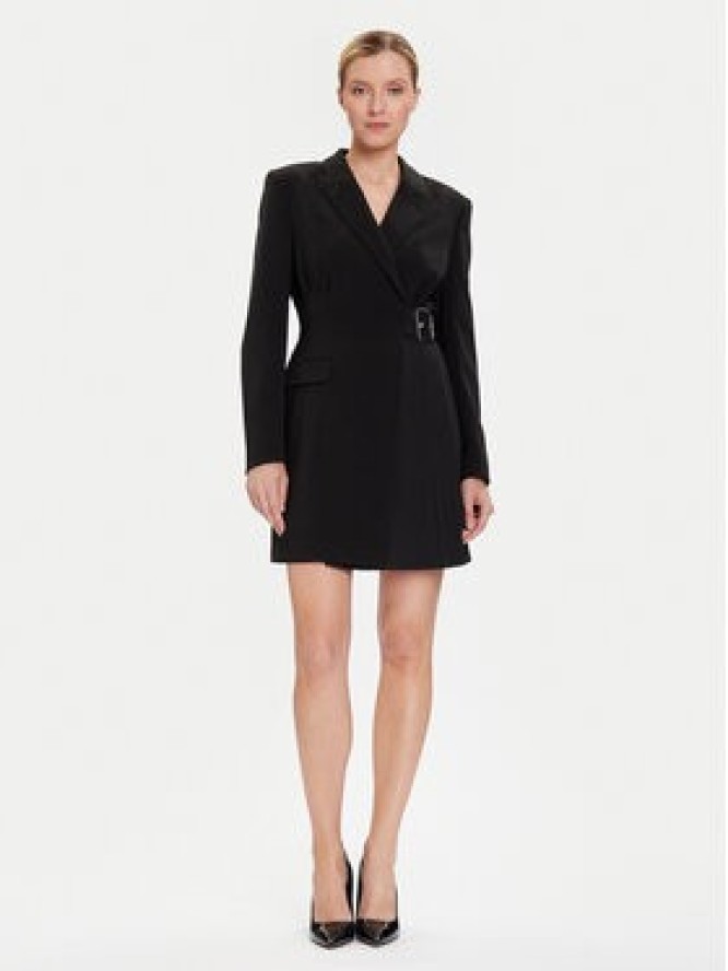 KARL LAGERFELD Sukienka koktajlowa A4W13023 Czarny Slim Fit