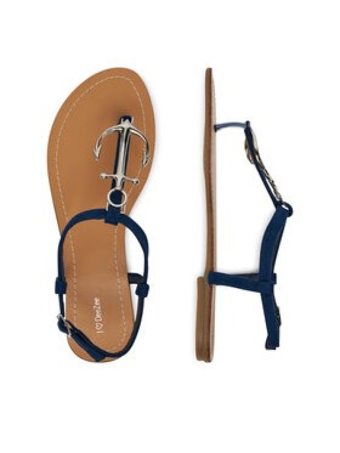 DeeZee Sandały F103-123 Granatowy