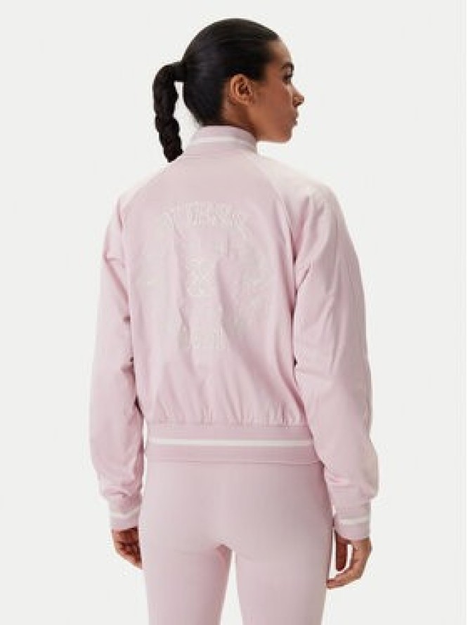 Guess Kurtka bomber V6RL02 WL022 Różowy Regular Fit