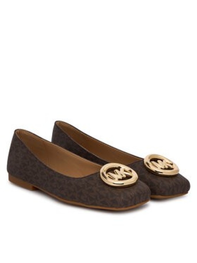MICHAEL Michael Kors Baleriny Milan Flex Ballet 40F5MLFP1B Brązowy