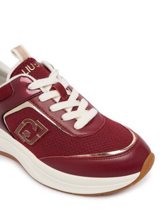 Liu Jo Sneakersy Stardust 01BF6029 TX555 Bordowy