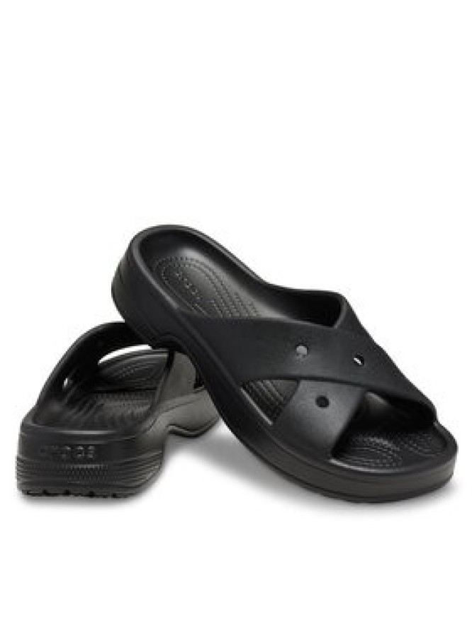 Crocs Klapki Classic Women's Cross Strap 210840 Czarny