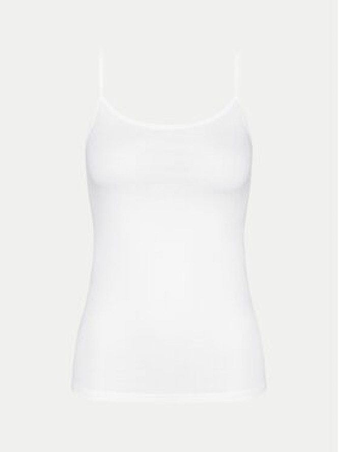 Triumph Top Sense Of Cotton 10224958 Biały Slim Fit