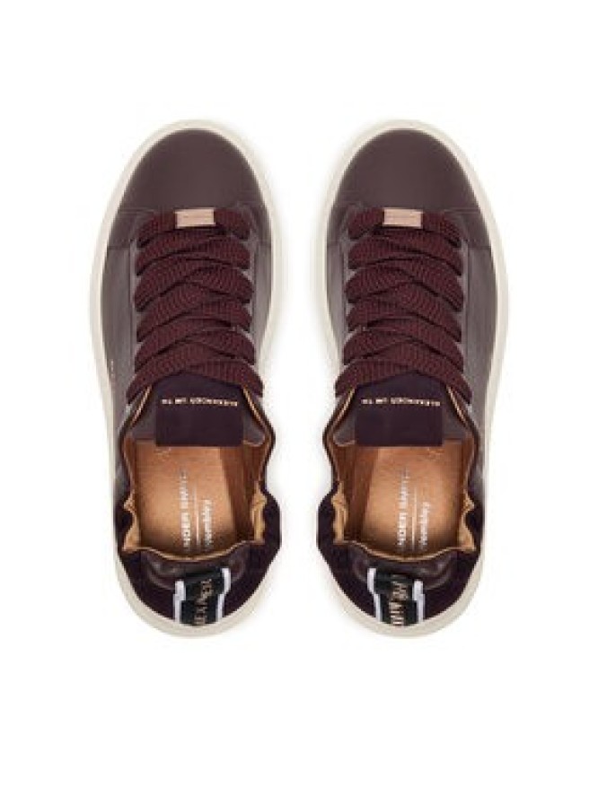 Alexander Smith Sneakersy Wembley Rouched ASBEWAW-0183 Brązowy ciemny