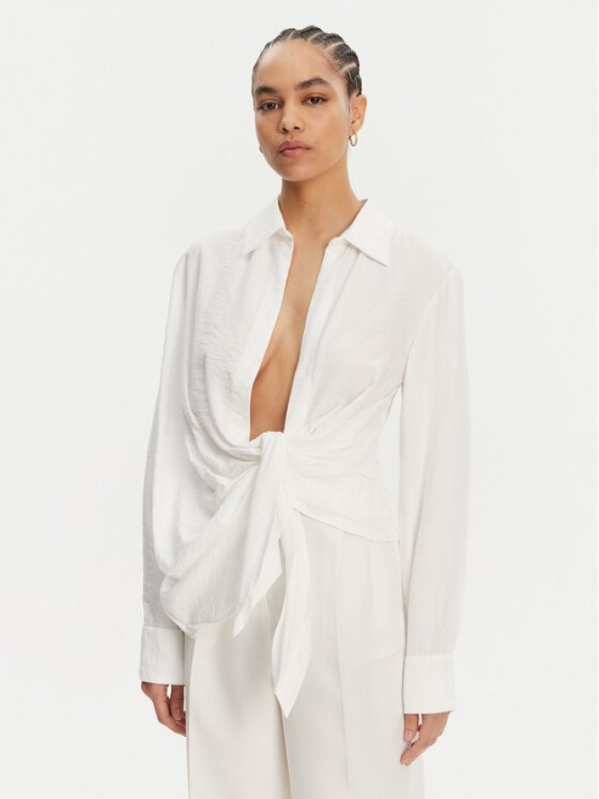 JACQUEMUS Koszula 213SH002-1020 Biały Regular Fit
