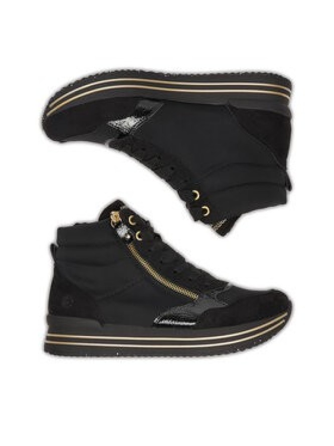 Remonte Trzewiki D1370-01 Czarny