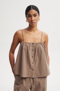 TOP PILAR TAUPE L - Flawless