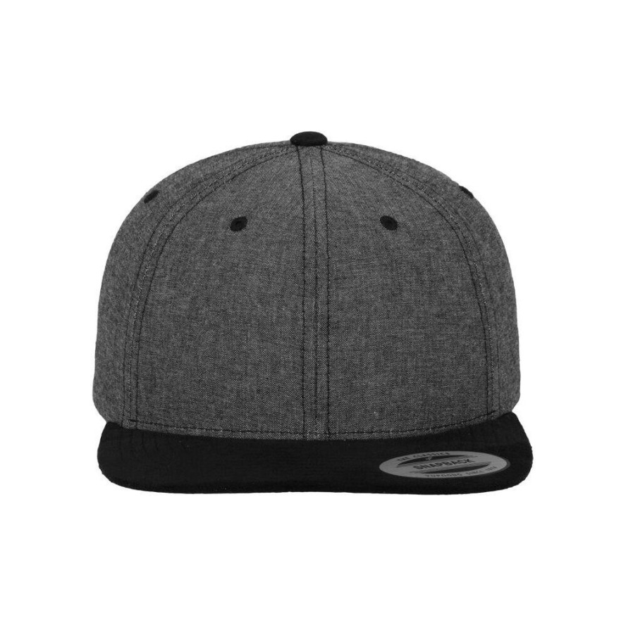 Czapka typu snapback Flexfit Chambray-Suede