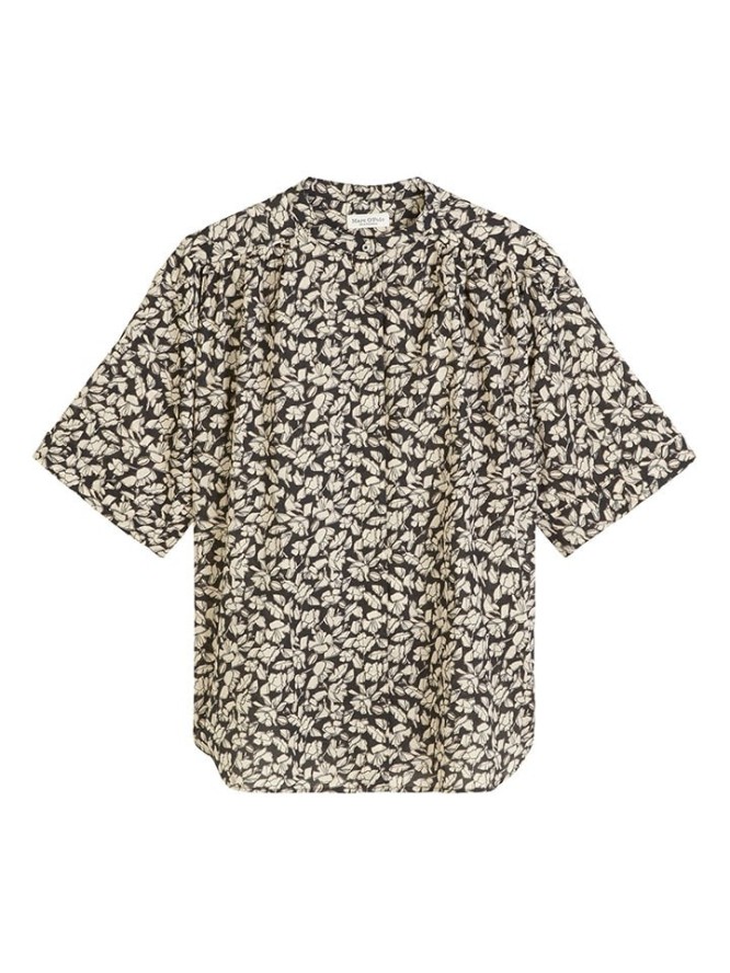 Marc O´Polo Bluzka w kolorze czarno-kremowym rozmiar: 38