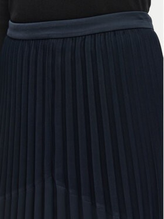 BOSS Spódnica plisowana Vennyta 50562785 Granatowy Regular Fit