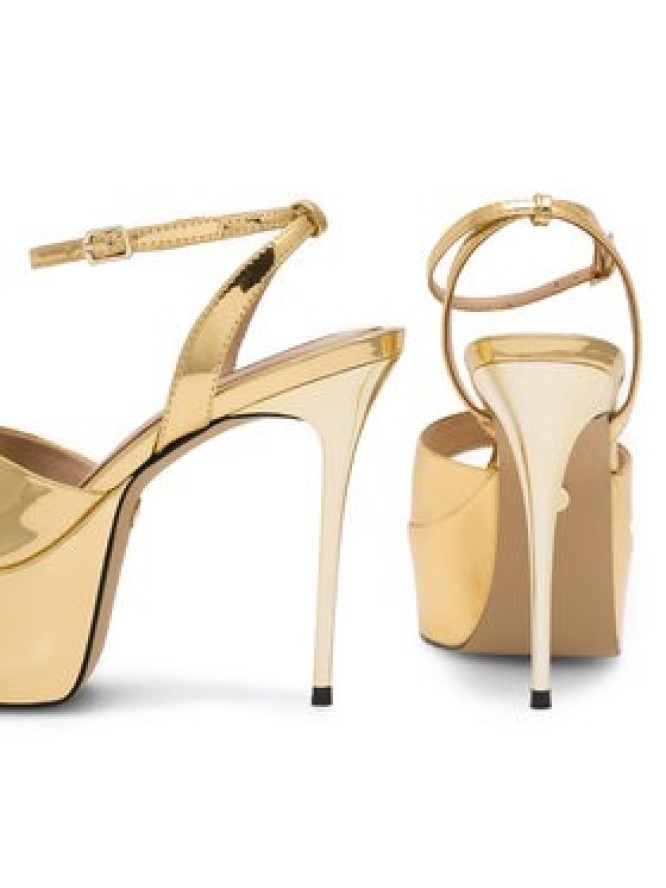 Nine West Sandały CHANDA ZL23031CC Złoty