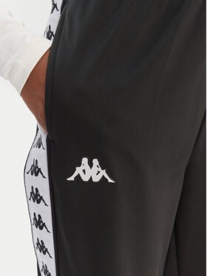 Kappa Spodnie dresowe Banda Wrastoria 303R5K0 Czarny Slim Fit