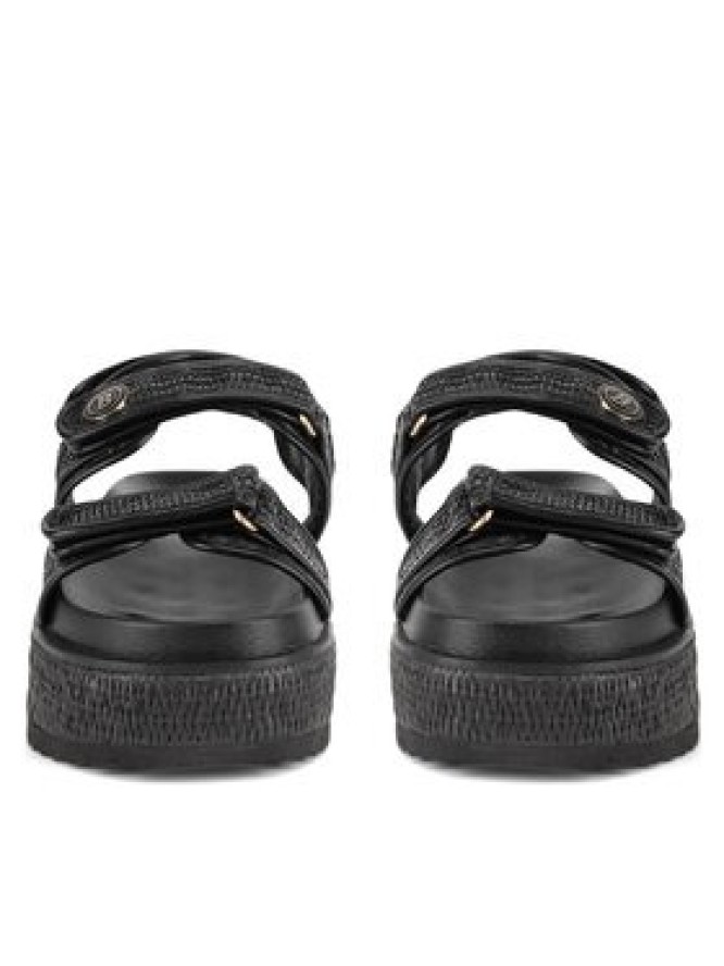 Badura Sandały BEGONIA-TS6165-01 Czarny