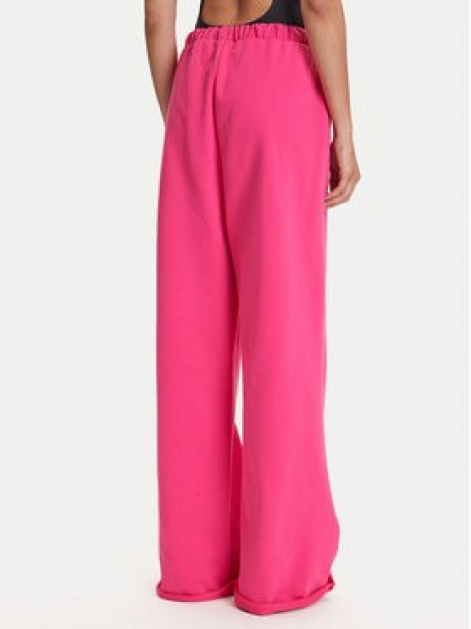 HUGO Spodnie dresowe Nasuede_4 50541179 Różowy Relaxed Fit