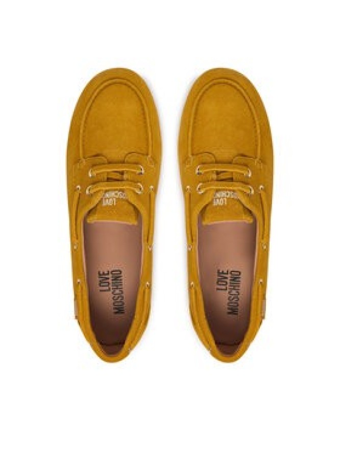 LOVE MOSCHINO Półbuty JA10101G1OIG0411 Żółty