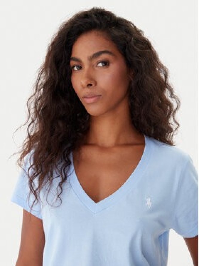 Polo Ralph Lauren T-Shirt 211902403011 Niebieski Regular Fit