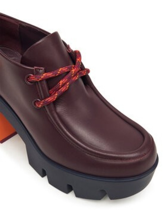 United Nude Półbuty Grip Moc Mid 1095792416 Bordowy