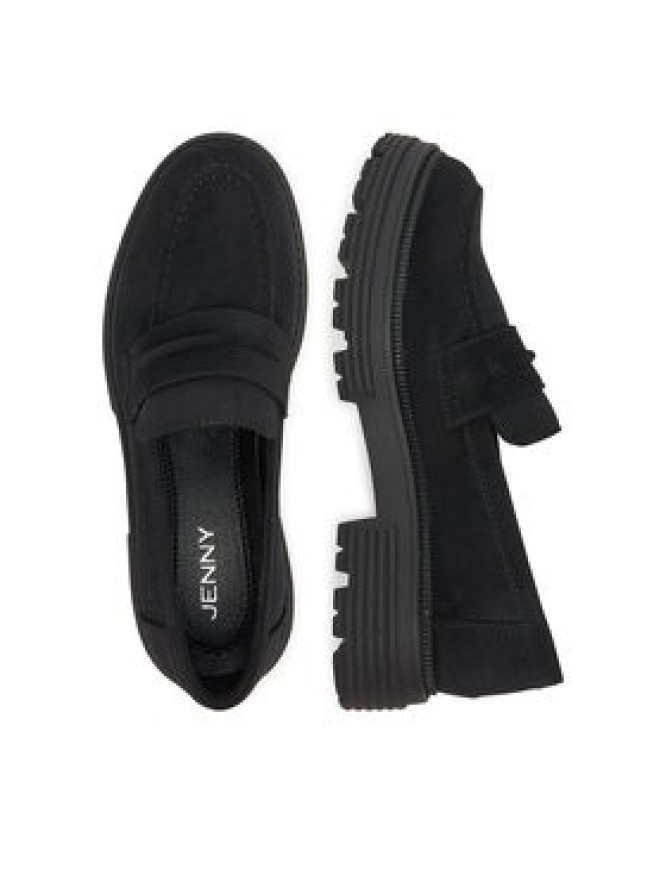 JENNY Loafersy MOLLIE WS6211-07 Czarny
