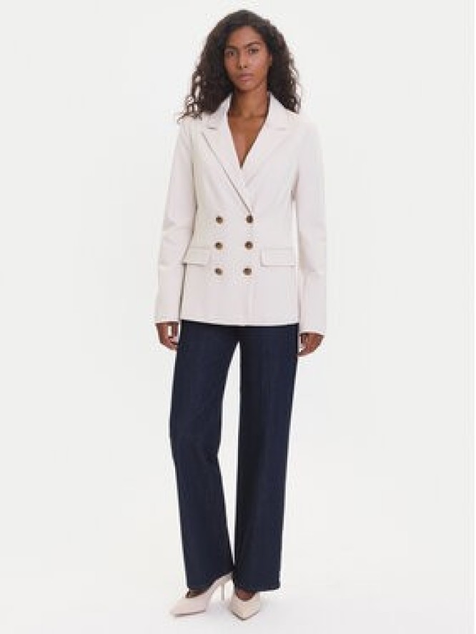 Guess Marynarka W5YN39 KCMU2 Écru Regular Fit