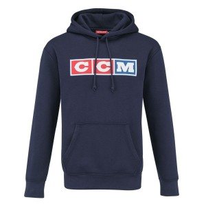 CCM - Bluza z kapturem Heritage 3 Block - Dorośli - Granatowa - XL