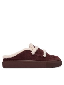 Inuikii Klapki Mule Wool 1004.017.0011 Brązowy ciemny
