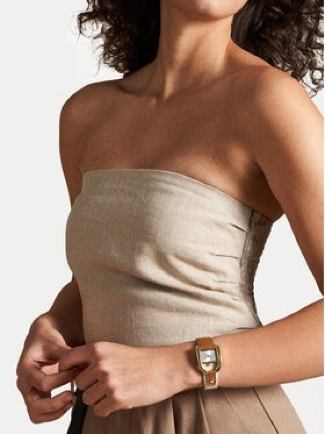 Fossil Zegarek Harwell ES5346 Brązowy