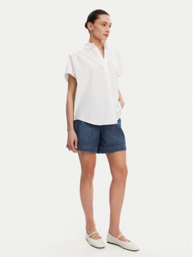 French Connection Szorty jeansowe 79FZG Niebieski Boyfriend Fit