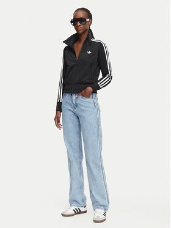 adidas Jeansy Firebird KQ6490 Niebieski jasny Regular Fit