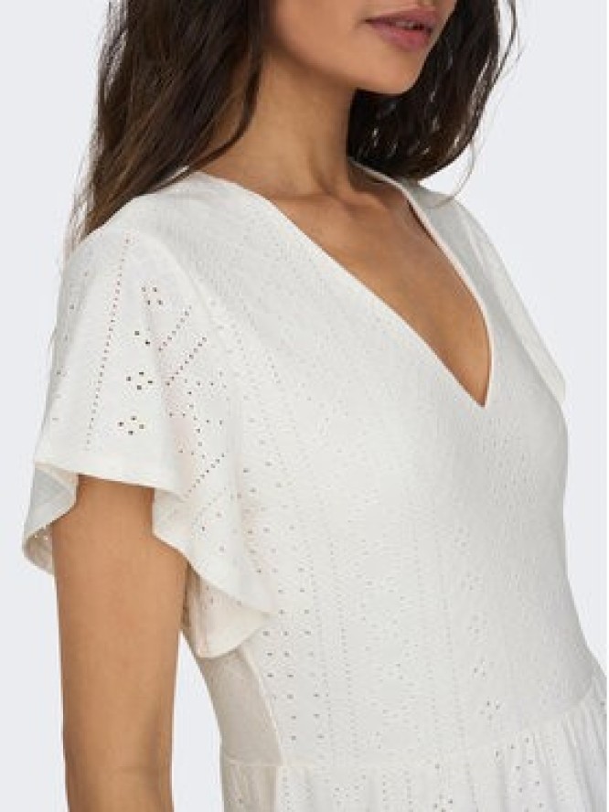 ONLY Sukienka codzienna 15289687 Biały Regular Fit
