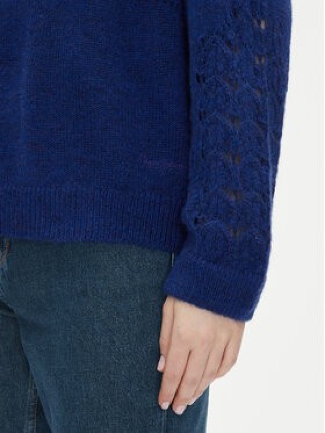 Pepe Jeans Sweter Naina PL702241 Niebieski Regular Fit