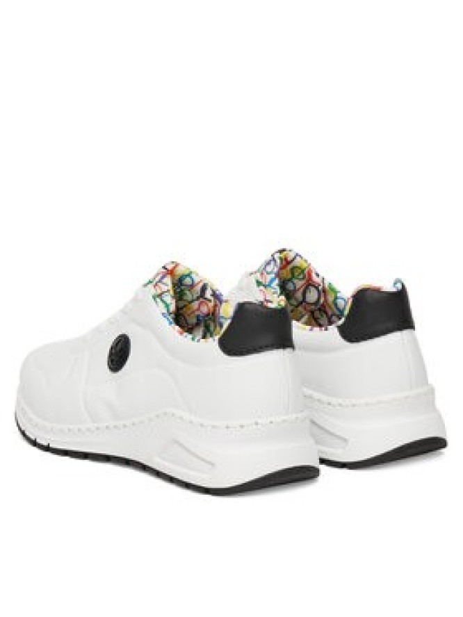 Rieker Sneakersy M4903-80 Biały