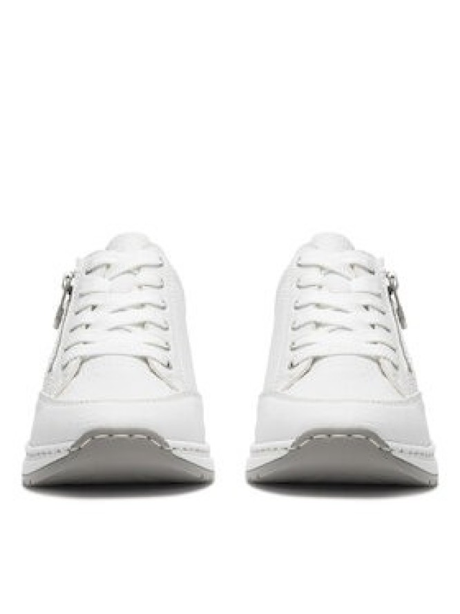 Rieker Półbuty N4322-80 Biały