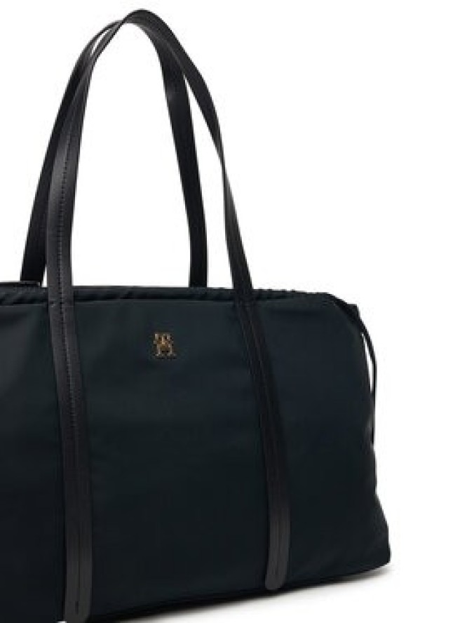 Tommy Hilfiger Torebka Th Soft Nylon Hobo AW0AW18994 Czarny