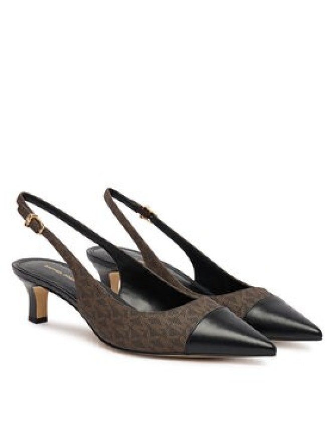 MICHAEL Michael Kors Czółenka Amara Toe Cap Sling 40S6AMMP1B Brązowy