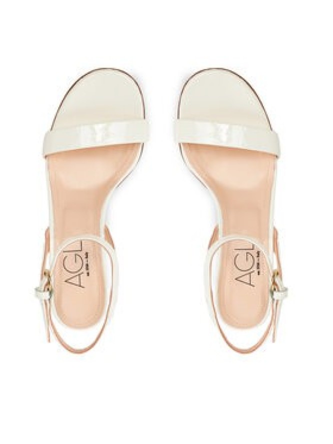 AGL Sandały Dorica M D684002PCKB149G462 Beżowy