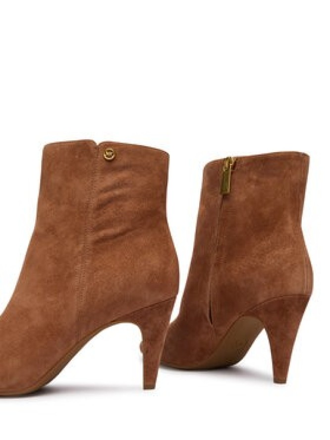 MICHAEL Michael Kors Botki Daniela Heeled 40F6DNME6S Brązowy