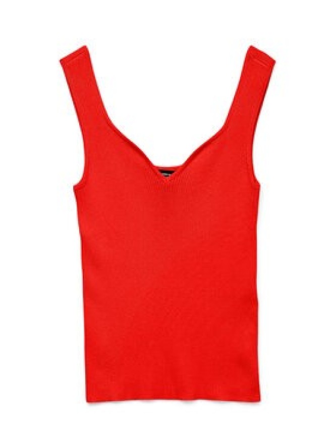 Vero Moda Top Willow 10326450 Czerwony Slim Fit