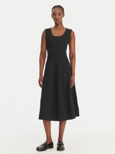 Calvin Klein Jeans Sukienka codzienna LV047F203G Czarny Regular Fit