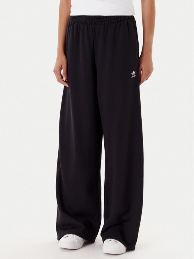 adidas Spodnie dresowe Essentials JW2812 Czarny Wide Leg