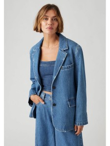 Levi's Blezer dżinsowy w kolorze niebieskim rozmiar: XS