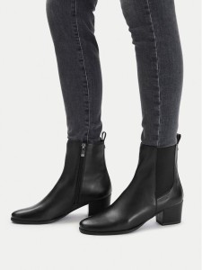 Caprice Botki 9-25304-45 Czarny