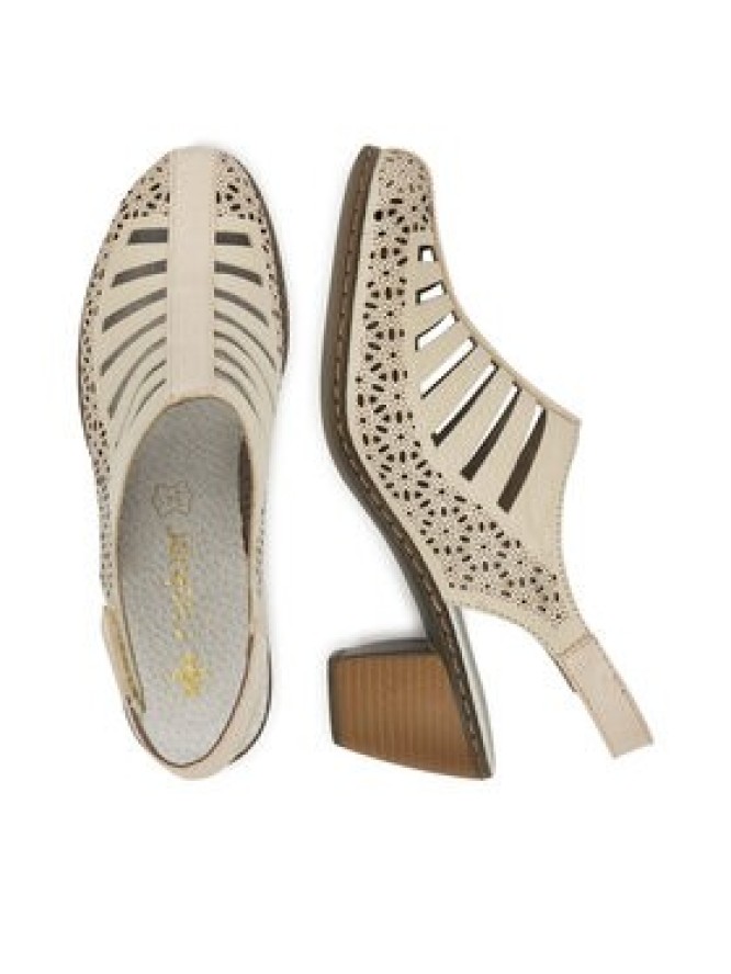 Rieker Sandały 40959-60 Szary