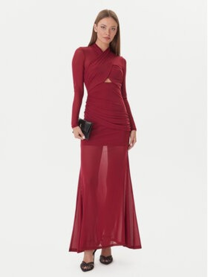 Bardot Sukienka wieczorowa Veria 59987DB Bordowy Regular Fit