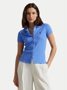 Polo Ralph Lauren Polo 211939272005 Niebieski Slim Fit
