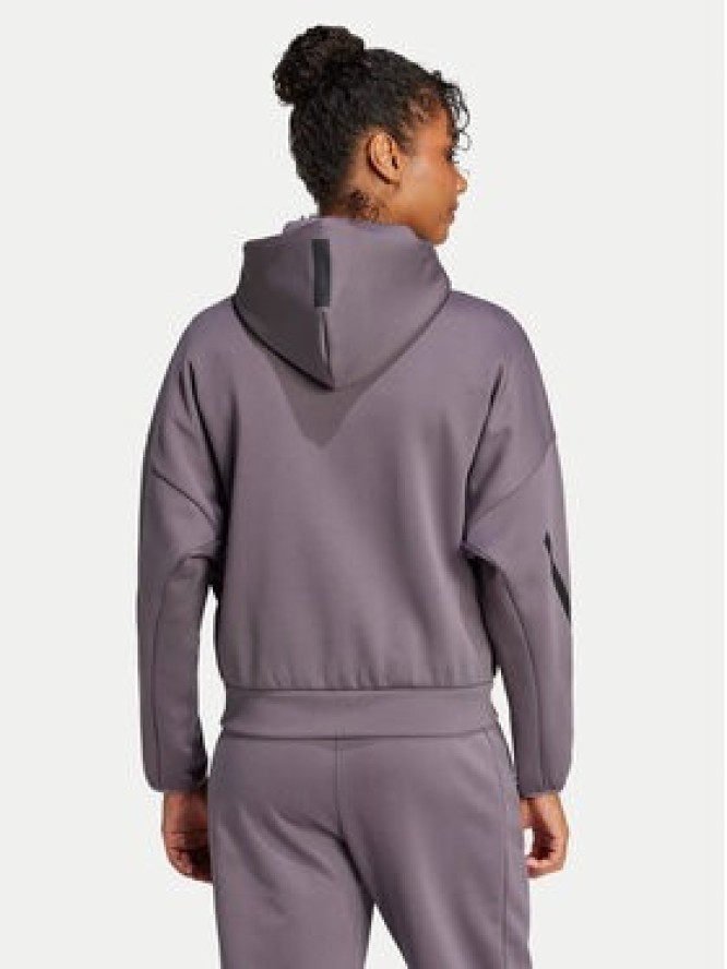 adidas Bluza Z.N.E. JD5985 Szary Loose Fit